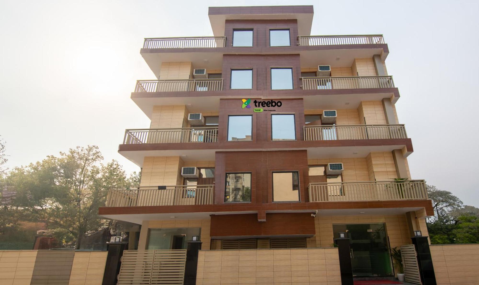 Treebo Elite Corporate, Sector 62 Hotell Noida Exteriör bild